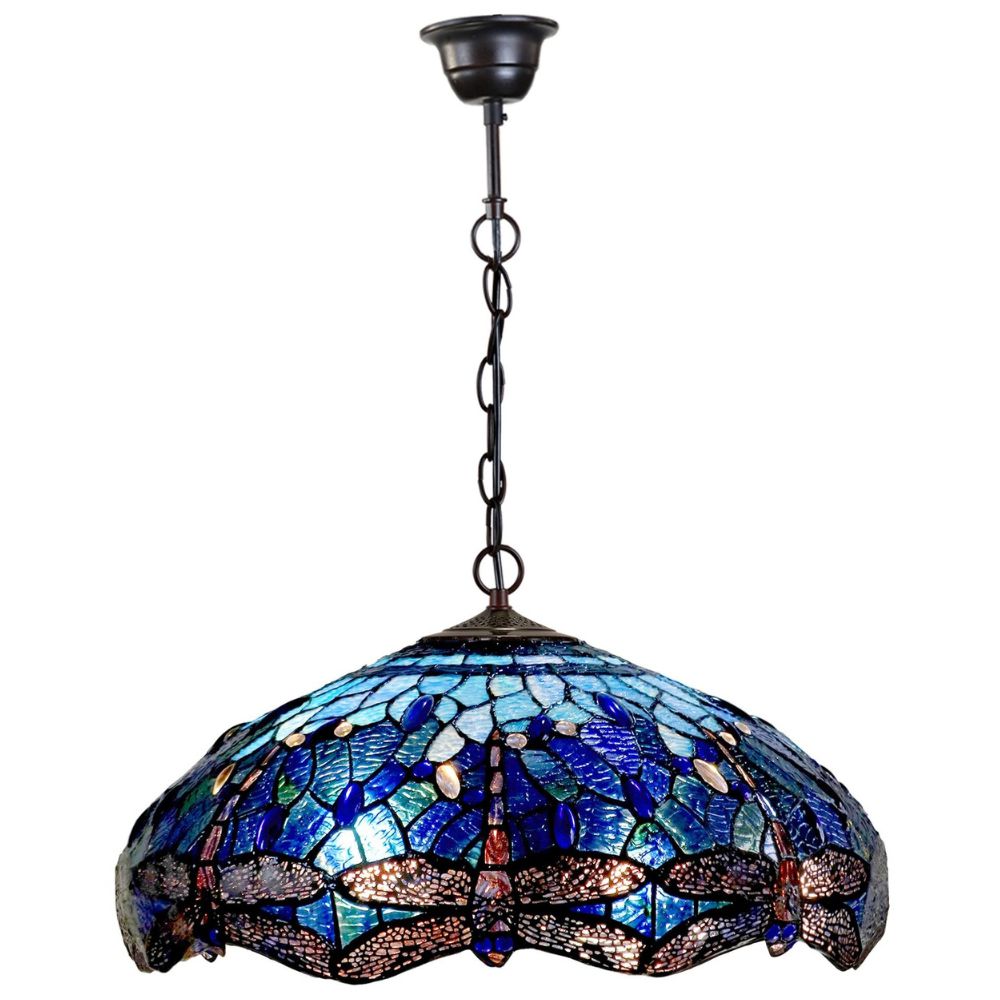 G&G Bros BLUE DRAGONFLY Pendant - 2 Light-G&G Bros.-Ozlighting.com.au