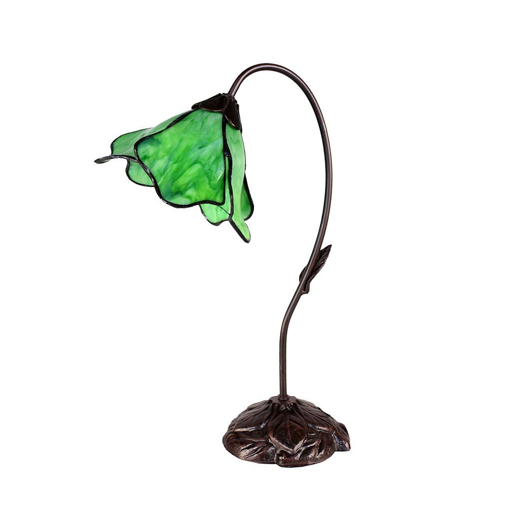 G&G Bros LOTUS TIFFANY Table Lamp - Single-G&G Bros.-Ozlighting.com.au