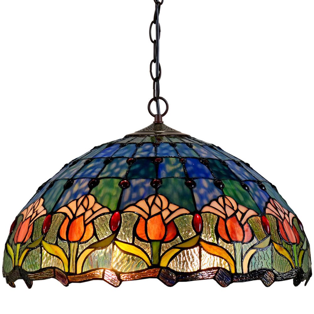 G&G Bros MAUVE TULIP Pendant - Lamp-G&G Bros.-Ozlighting.com.au