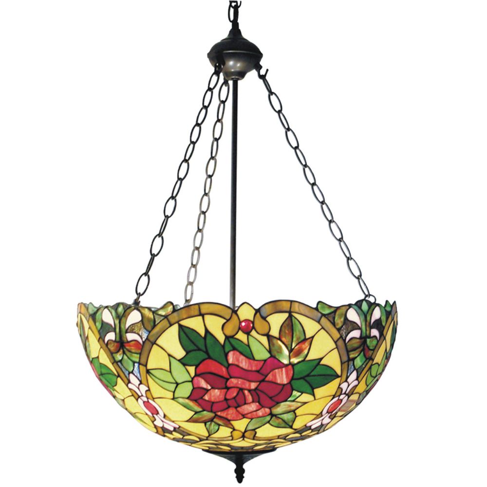 G&G Bros RED CAMELLIA Pendant - 2 Light-G&G Bros.-Ozlighting.com.au