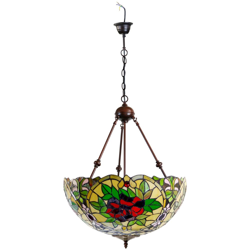 G&G Bros RED CAMELLIA Pendant - 2 Light-G&G Bros.-Ozlighting.com.au