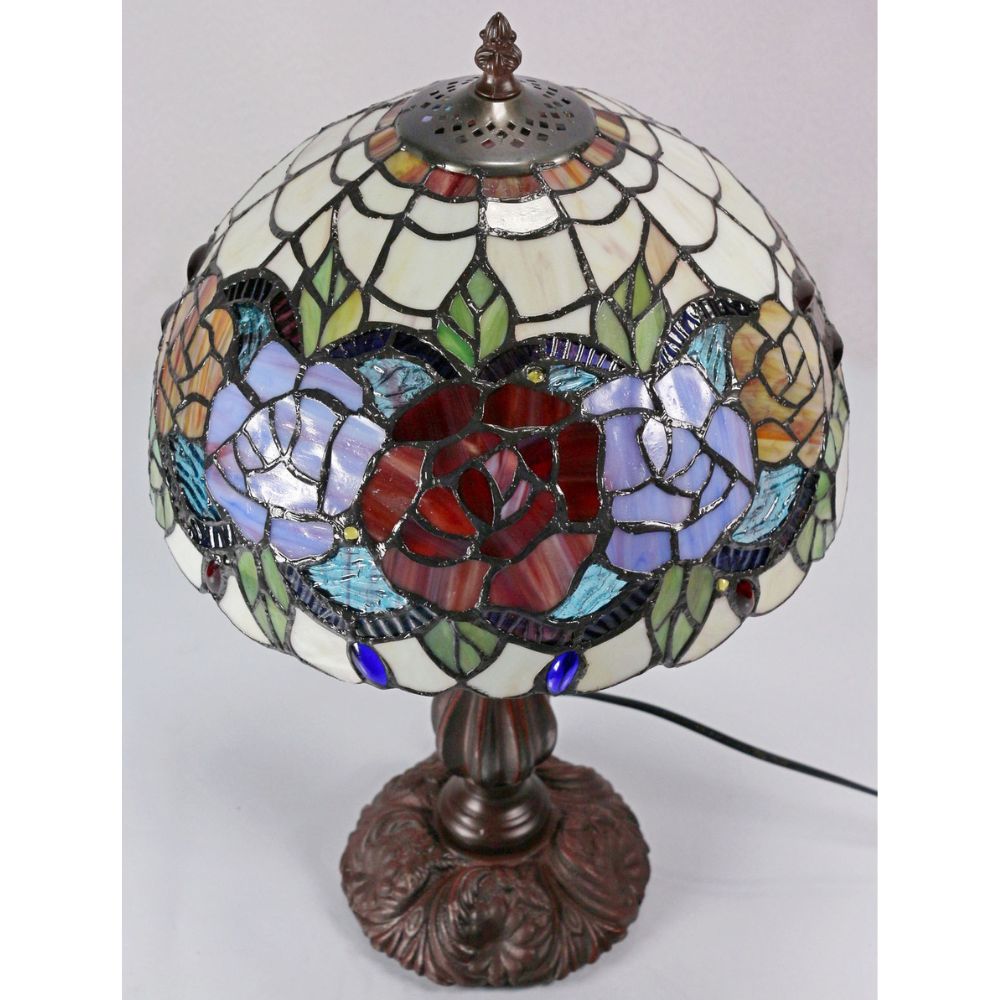 G&G Bros RED ROSE Table Lamp - S/L-G&G Bros.-Ozlighting.com.au
