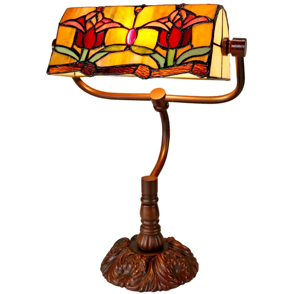 G&G Bros RED TULIP Lamp - Bankers-G&G Bros.-Ozlighting.com.au