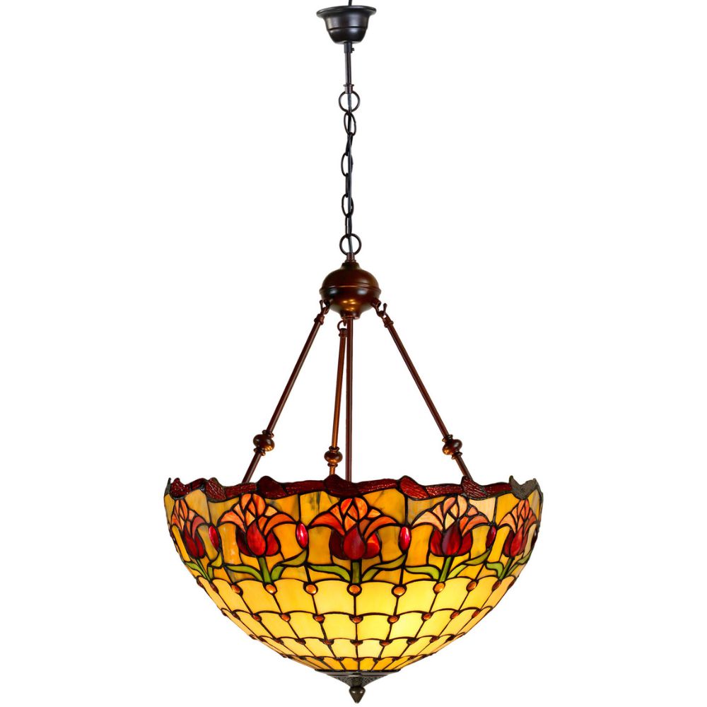 G&G Bros RED TULIP Pendant - 1 Light-G&G Bros.-Ozlighting.com.au