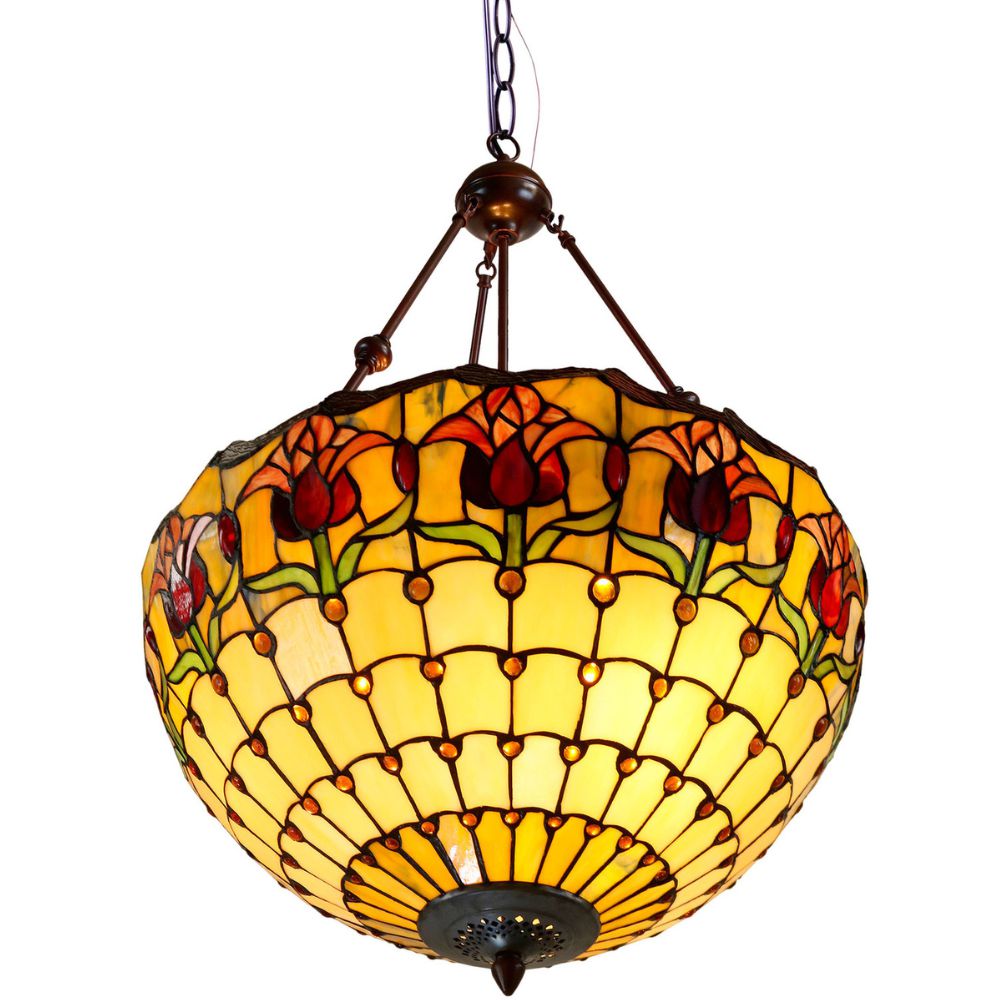G&G Bros RED TULIP Pendant - 1 Light-G&G Bros.-Ozlighting.com.au