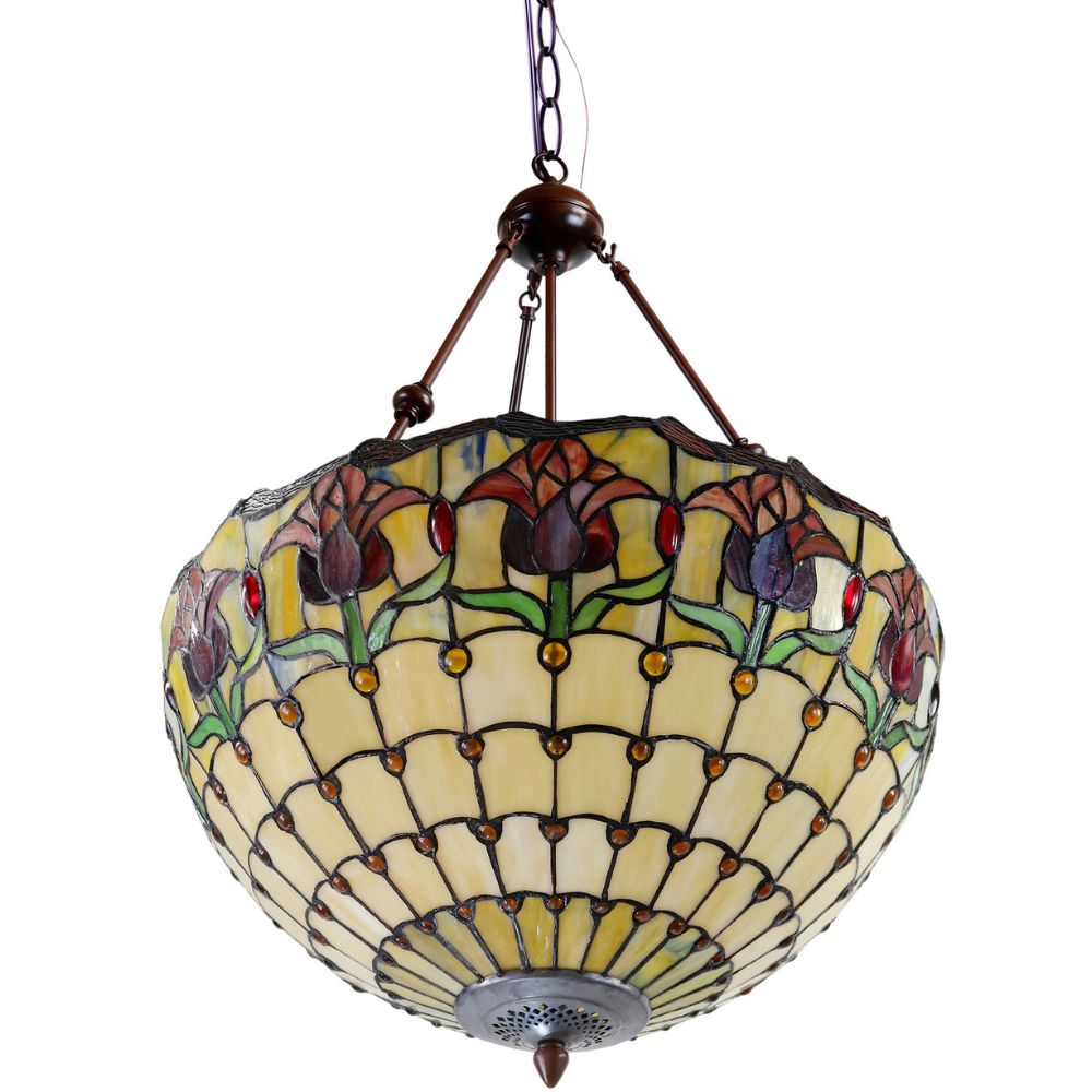 G&G Bros RED TULIP Pendant - 1 Light-G&G Bros.-Ozlighting.com.au