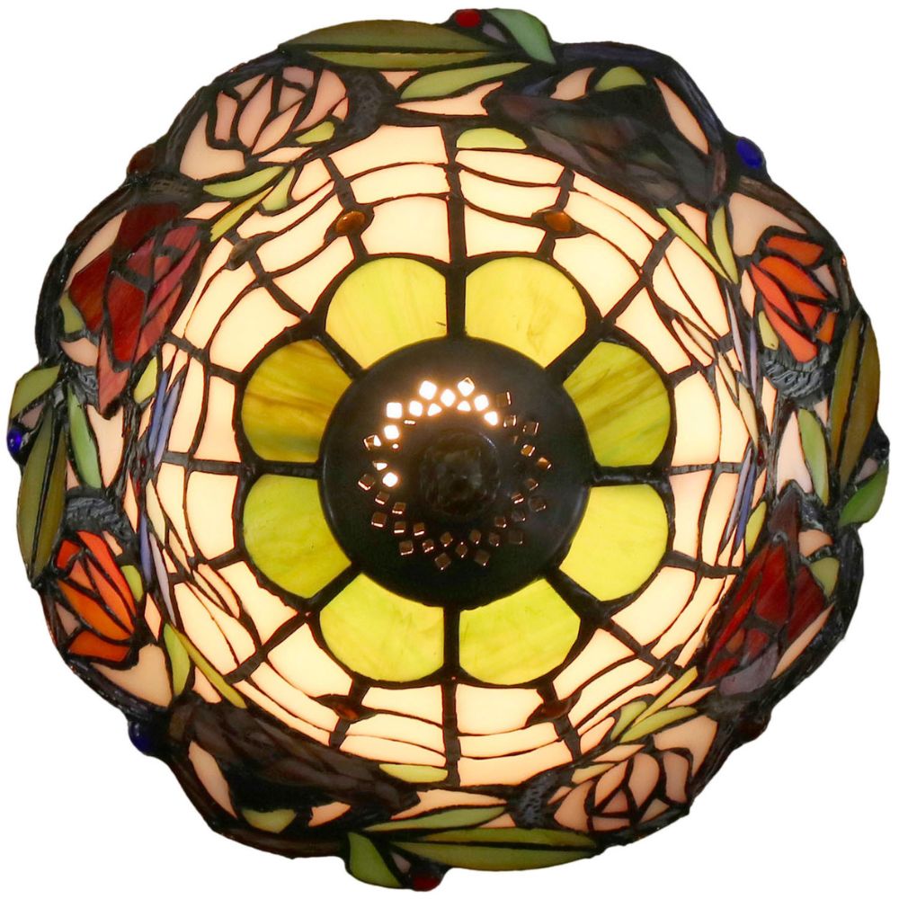 G&G Bros ROSE & DRAGONFLY Table Lamp - S/L-G&G Bros.-Ozlighting.com.au