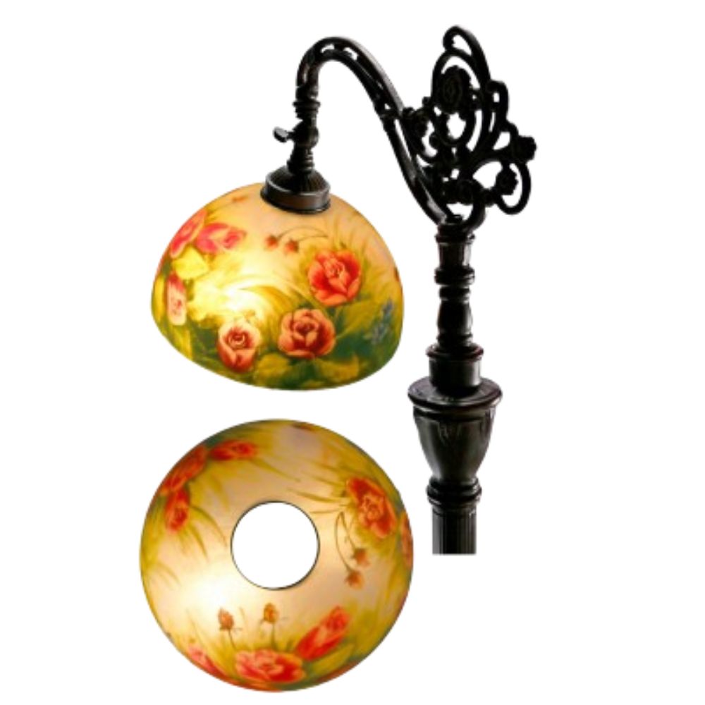 G&G Bros. - 25W Handpainted Edwardian Floor Lamp-G&G Bros.-Ozlighting.com.au