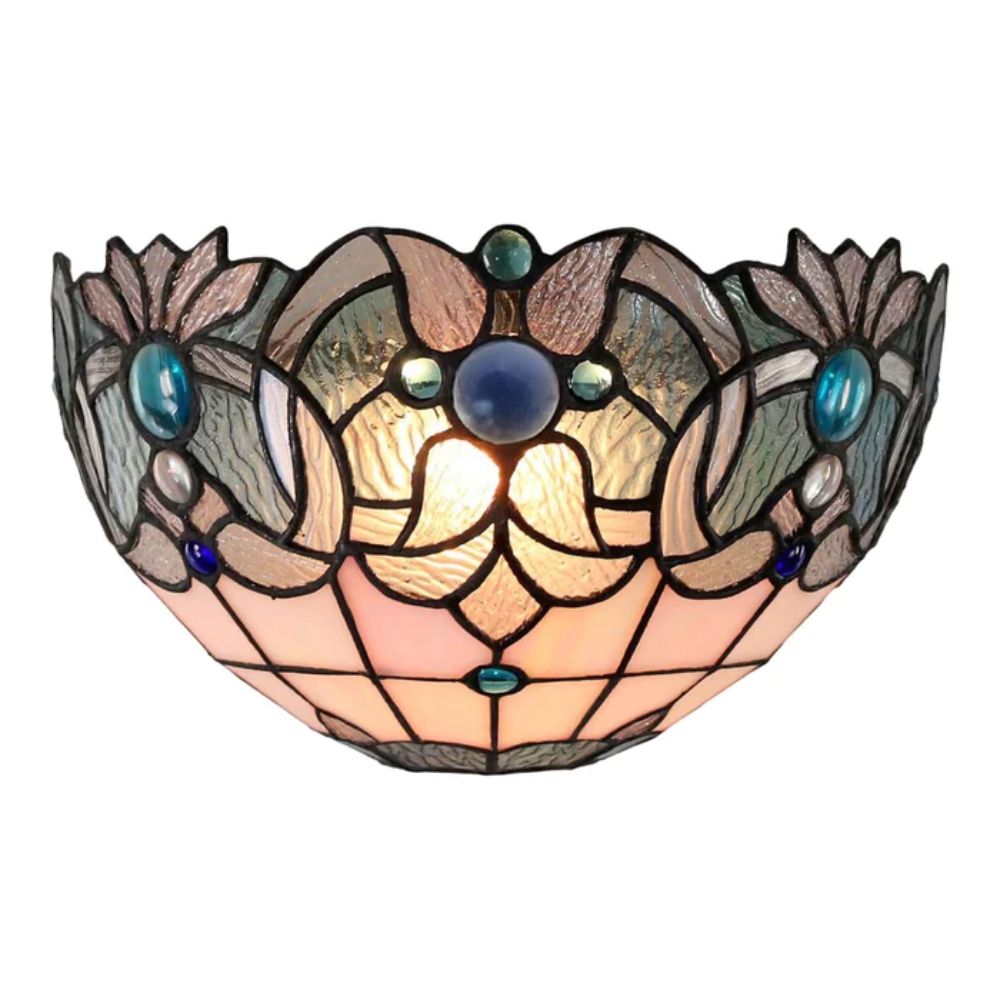 G&G Bros. SHELBY - 25W Leadlight Wall Lamp-G&G Bros.-Ozlighting.com.au