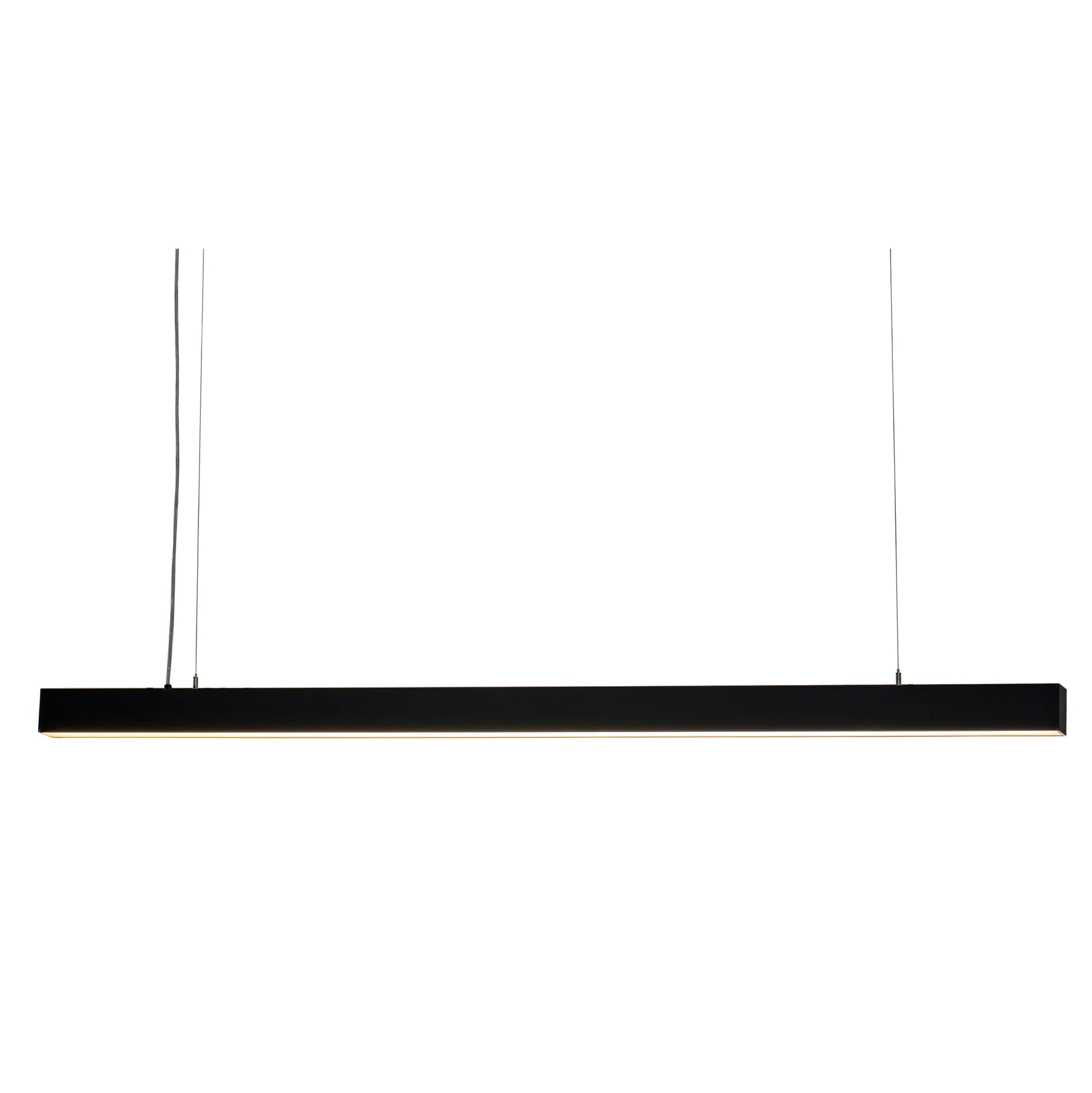 HCP-692722 - Black 1800mm 72w Proline Pendant with Power Feed and Canopy-Havit Commercial-Ozlighting.com.au
