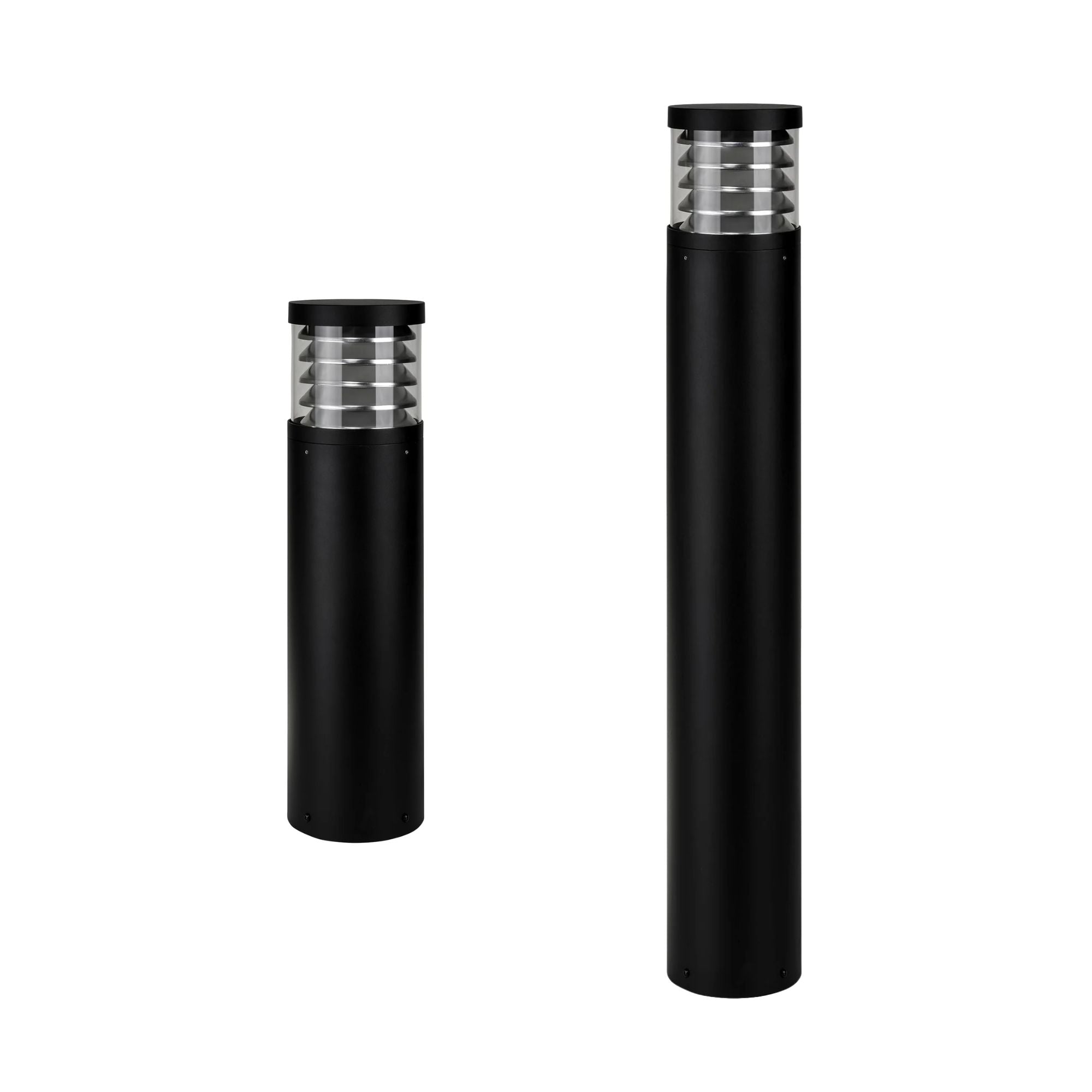 Havit - 18W Large Louvred LED Bollard Light-Havit Lighting-Ozlighting.com.au