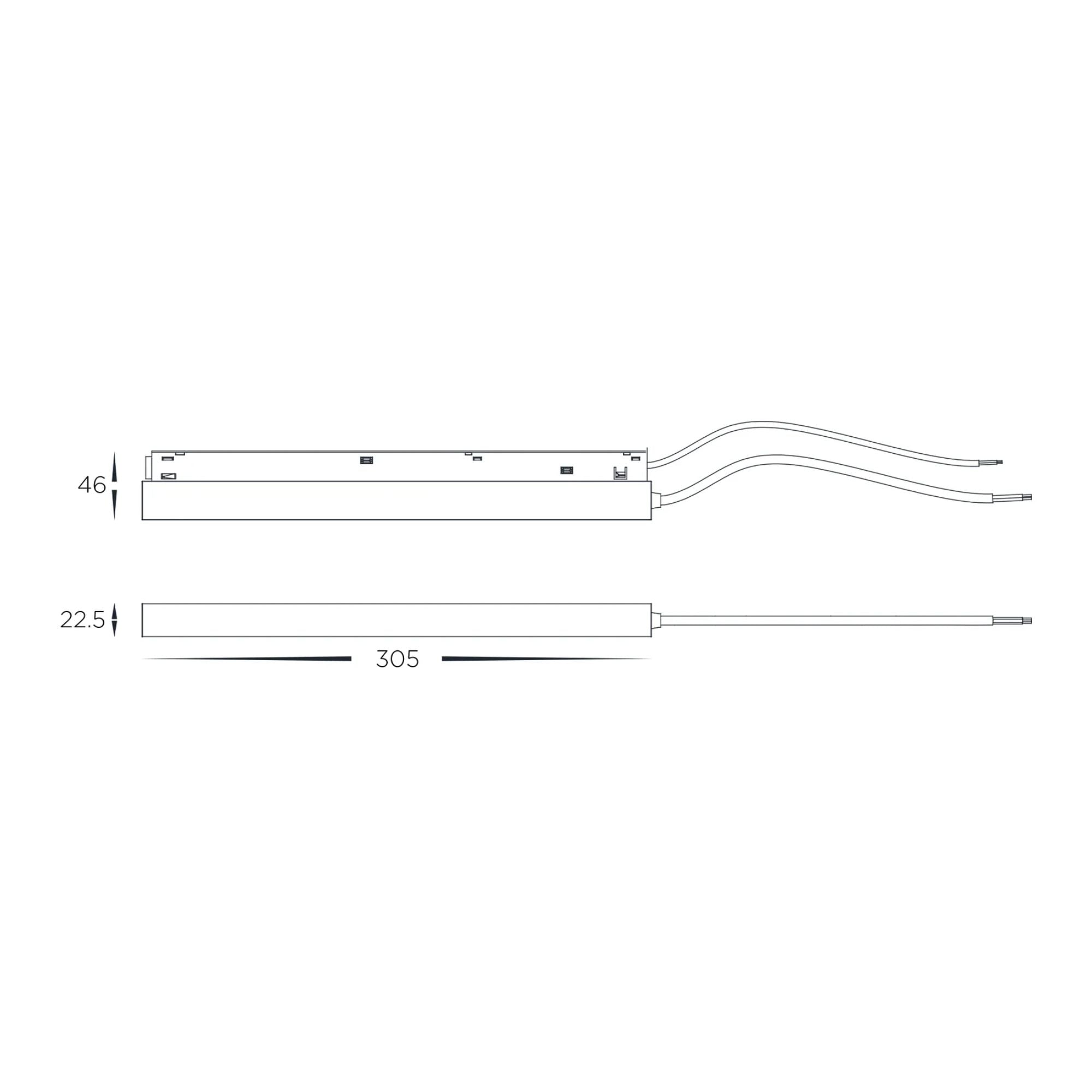 Havit - 48V DC Driver to suit Low Voltage Track System-Havit Lighting-Ozlighting.com.au