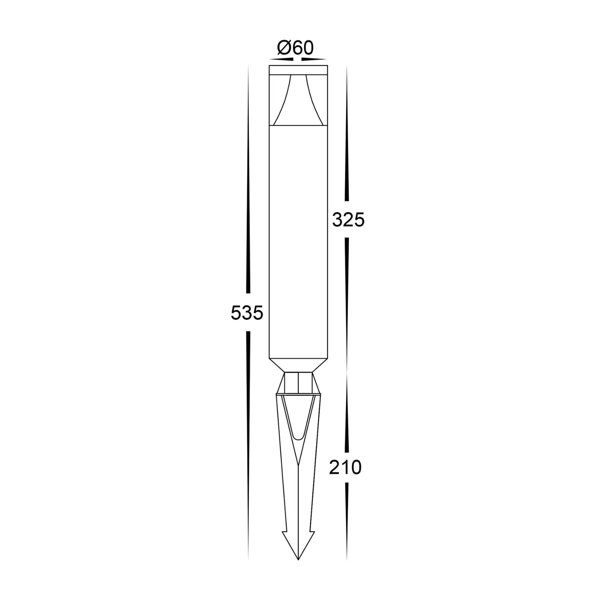 Havit DIVAD - 5W LED Garden Spike Light-Havit Lighting-Ozlighting.com.au