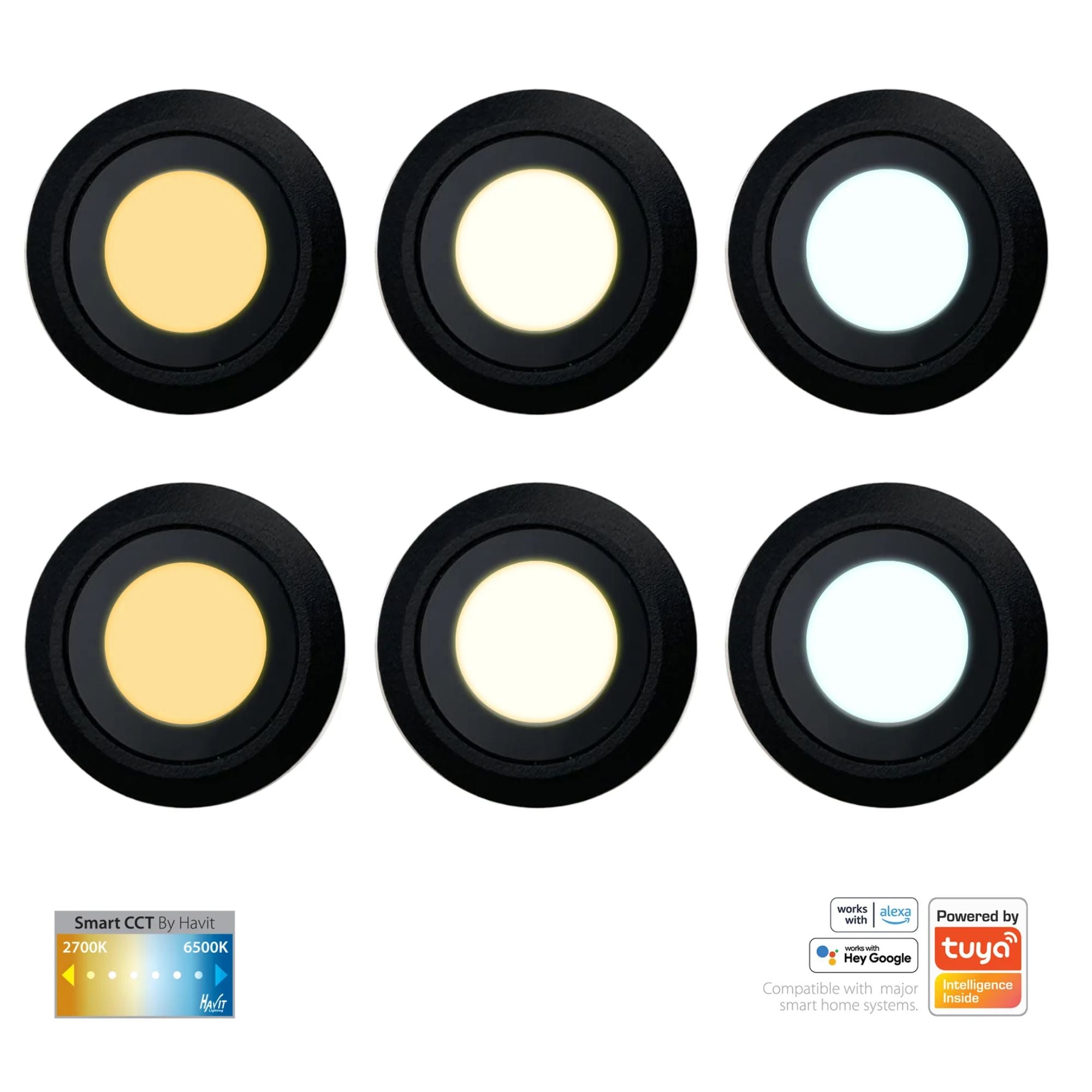 Havit FLAME - 3W CCT/RGBCW Deck Lights-Havit Lighting-Ozlighting.com.au