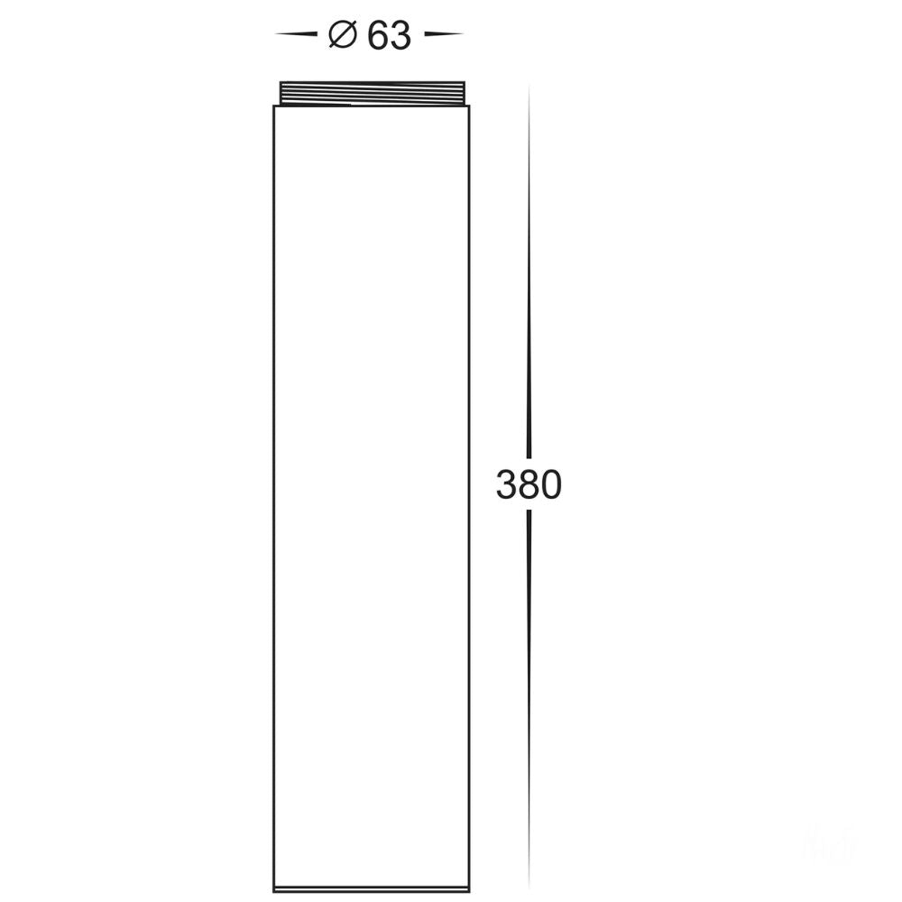 Havit HIGHLITE - 12W Bollard Extension for HV1622-BLK-Havit Lighting-Ozlighting.com.au