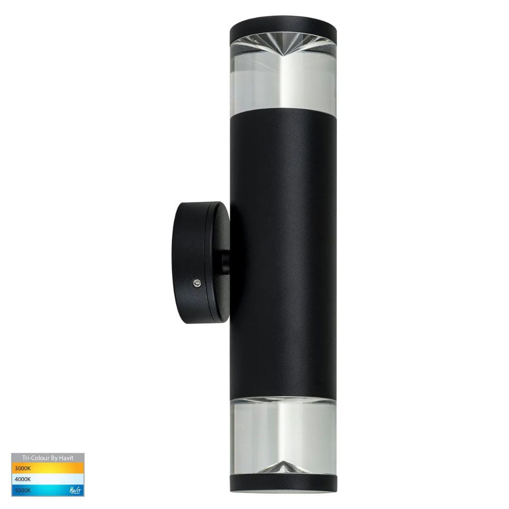 Havit HIGHLITE - 5W Aluminium Up And Down Pillar Wall Light 240V IP65-Havit Lighting-Ozlighting.com.au
