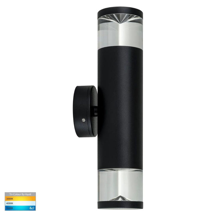 Havit HIGHLITE - 5W Aluminium Up And Down Pillar Wall Light 240V IP65-Havit Lighting-Ozlighting.com.au