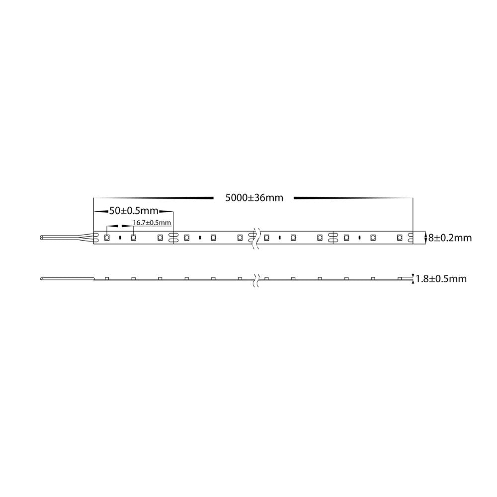 Havit HV9723 LED Strip - 4.8W, 30m Roll Pack, Dimmable, IP20 - DRIVER REQUIRED-Havit Lighting-Ozlighting.com.au
