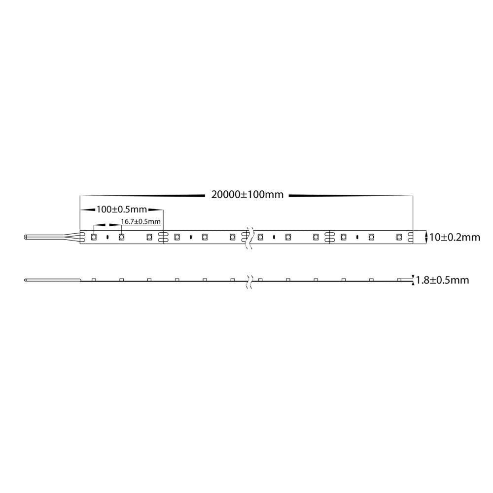 Havit HV9741 LED Strip - 4.8W, 30m Roll Pack, Dimmable, IP20 - DRIVER REQUIRED-Havit Lighting-Ozlighting.com.au