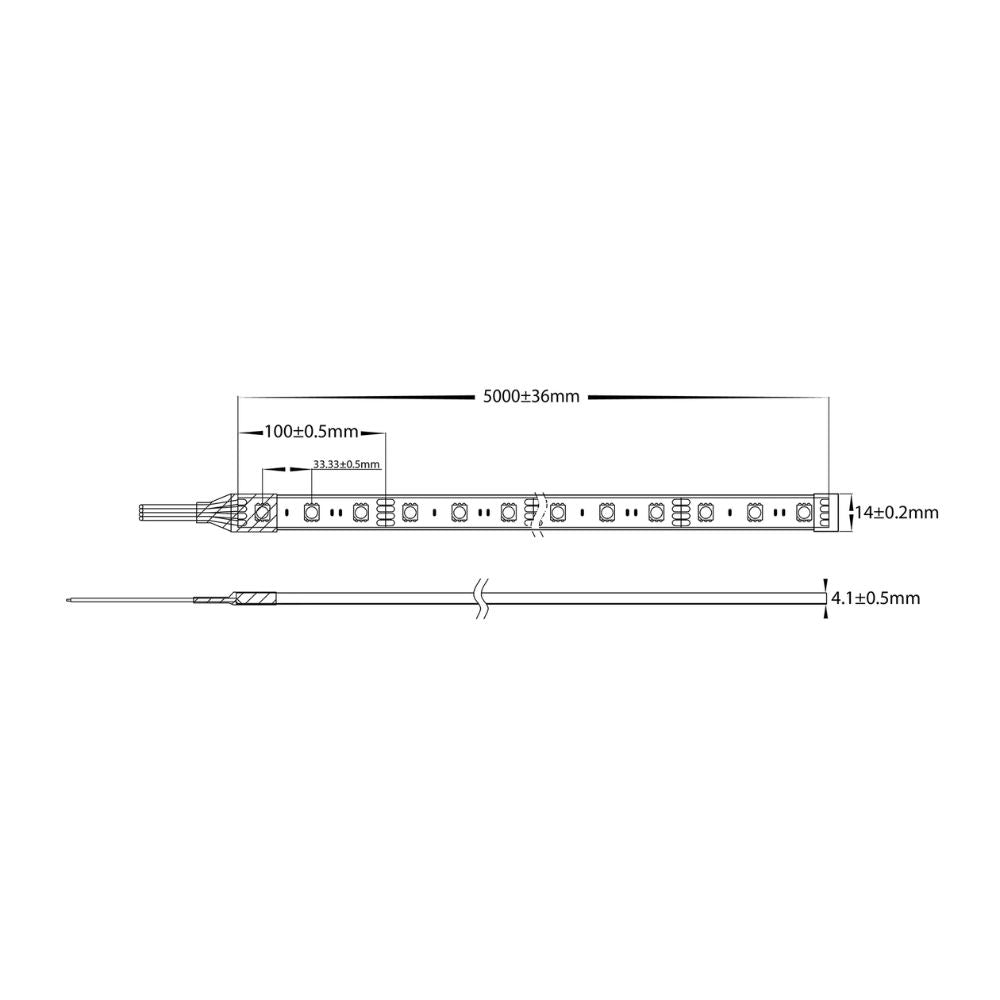 Havit HV9750 LED Strip - 7.2W, 10m Roll Pack, RGB, Dimmable, IP67 - DRIVER REQUIRED-Havit Lighting-Ozlighting.com.au