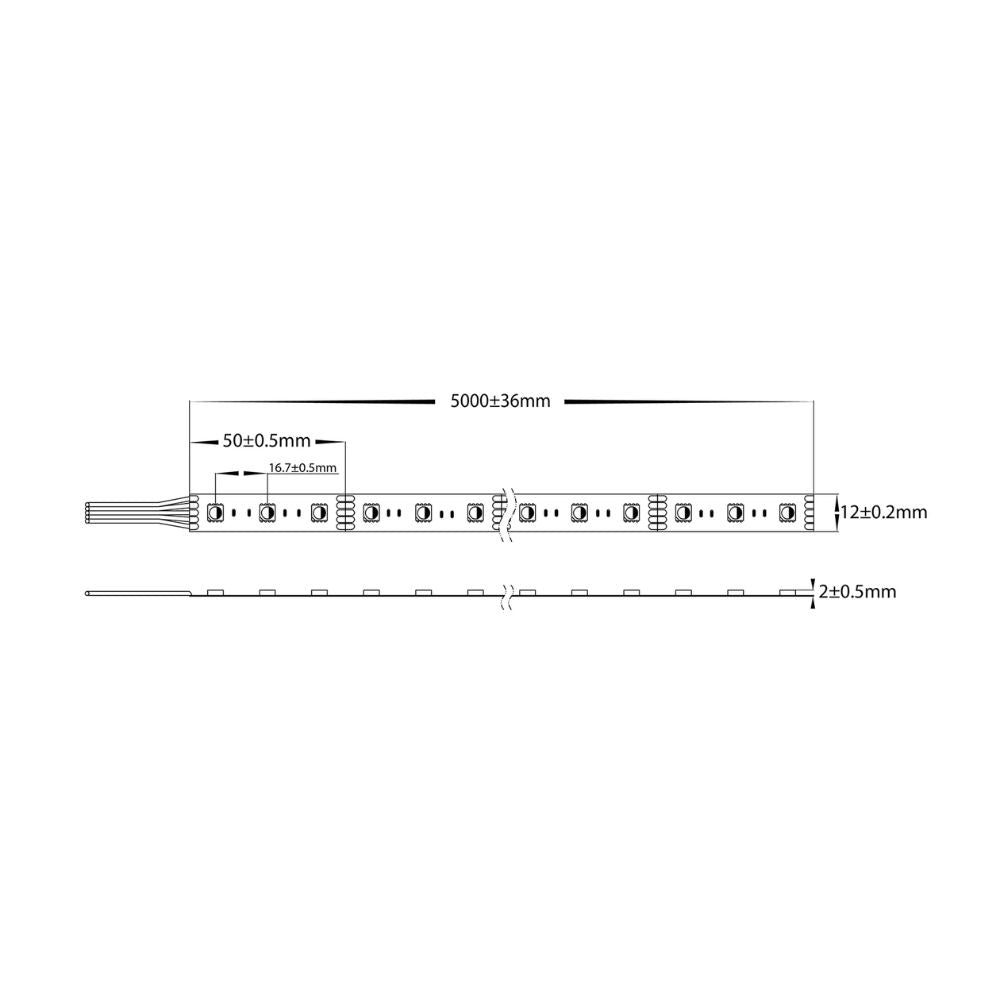 Havit HV9751 LED Strip - Dimmable, RGBW, 14.4W, 10m/30m Rolls, IP20 - DRIVER REQUIRED-Havit Lighting-Ozlighting.com.au