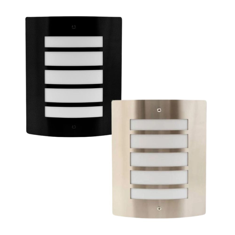 Havit MASK - 10W LED Tri-Colour Modern Exterior Flush Wall Light IP54-Havit Lighting-Ozlighting.com.au
