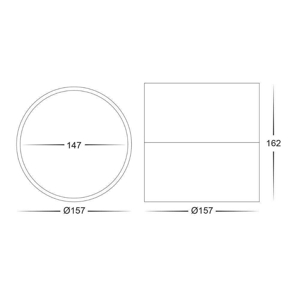 Havit NELLA - 18W Surface Mounted LED Downlight with Extension-Havit Lighting-Ozlighting.com.au
