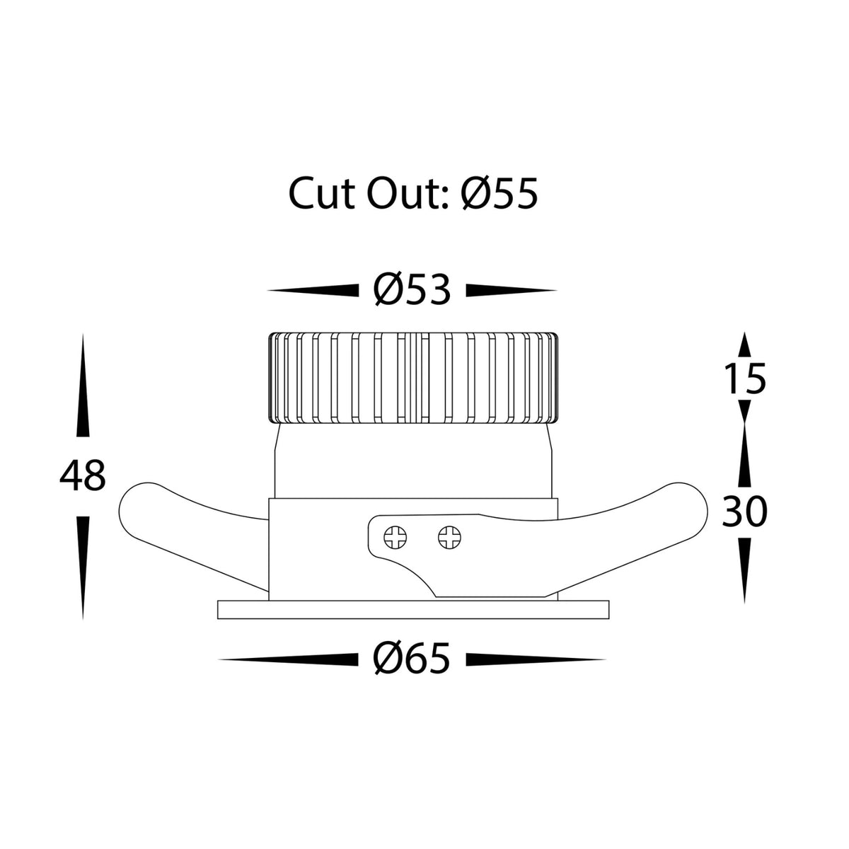 Havit NICHE Downlight Recessed Dimmable-Havit Lighting-Ozlighting.com.au