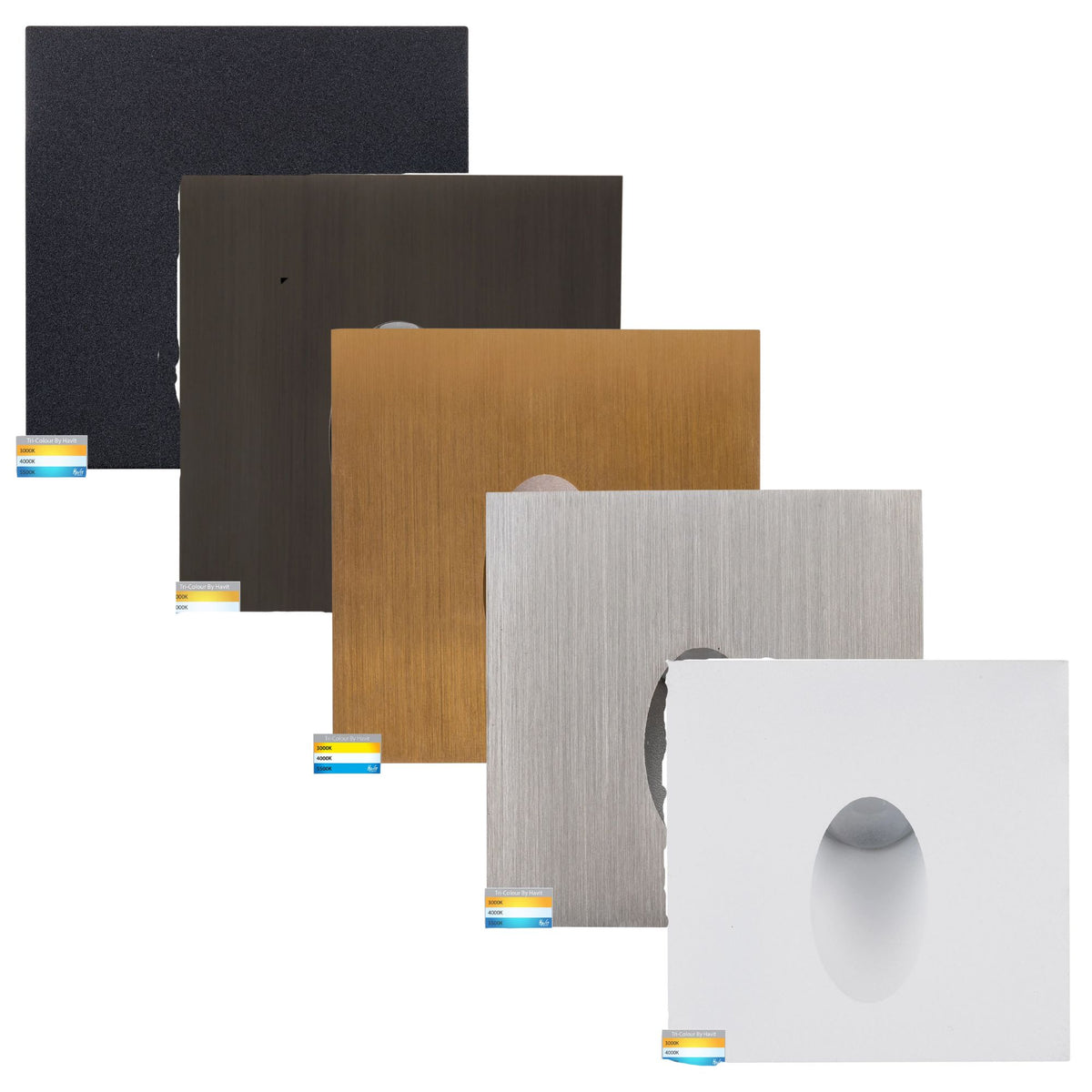 Havit RECES LED Step Light - 2.5W, Square, Recessed - DRIVER REQUIRED-Havit Lighting-Ozlighting.com.au