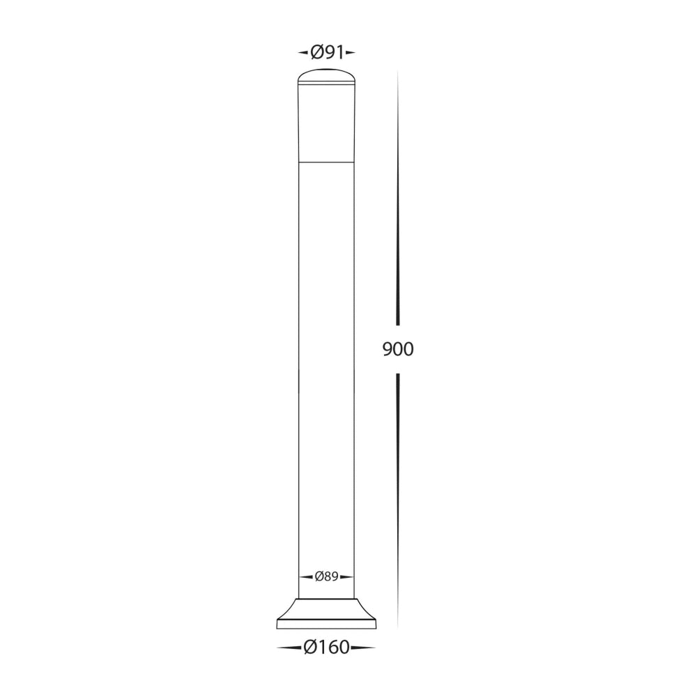 Havit RENZI - 9W LED Bollard Light-Havit Lighting-Ozlighting.com.au
