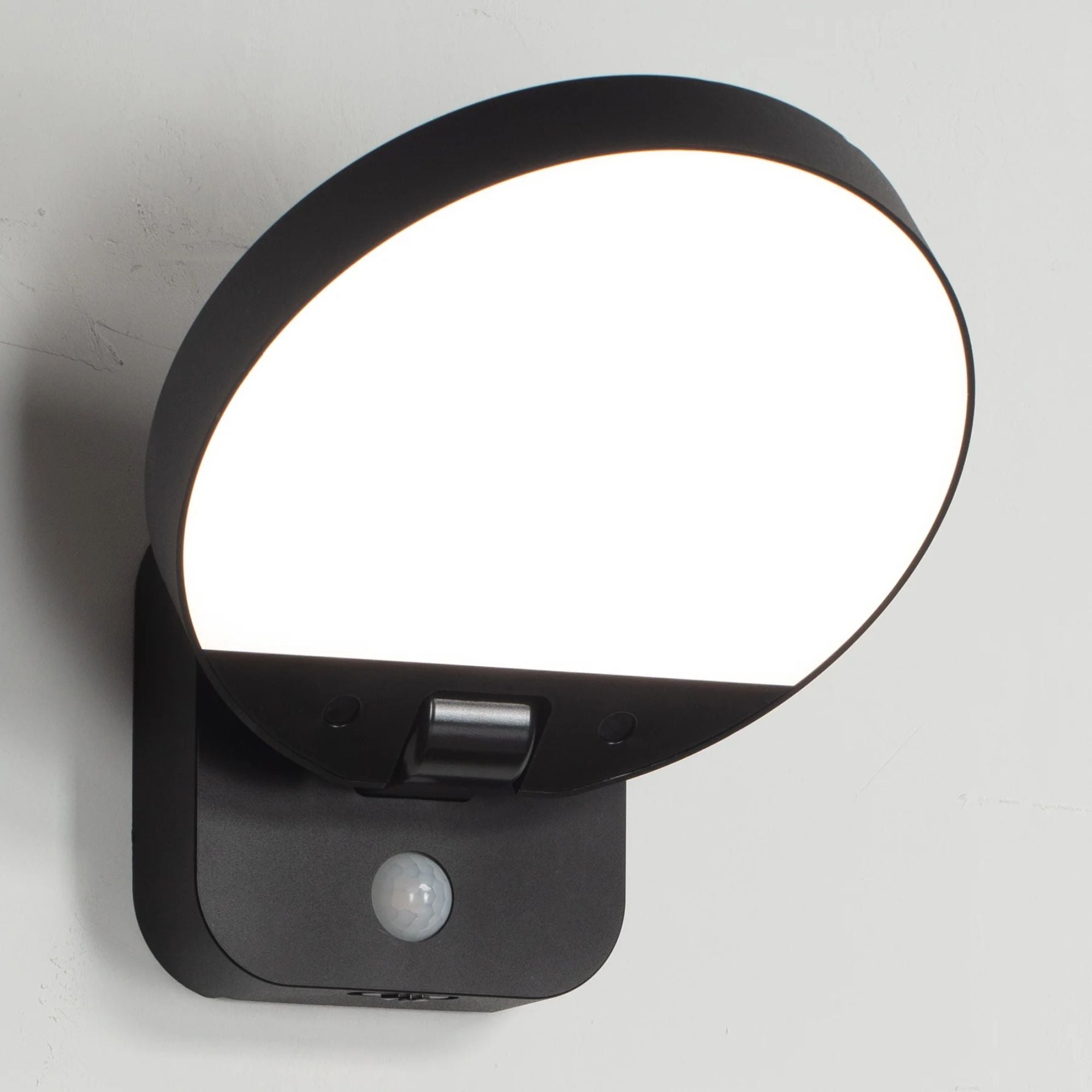 Havit SOLARNI - 9W Black Solar Wall Light-Havit Lighting-Ozlighting.com.au