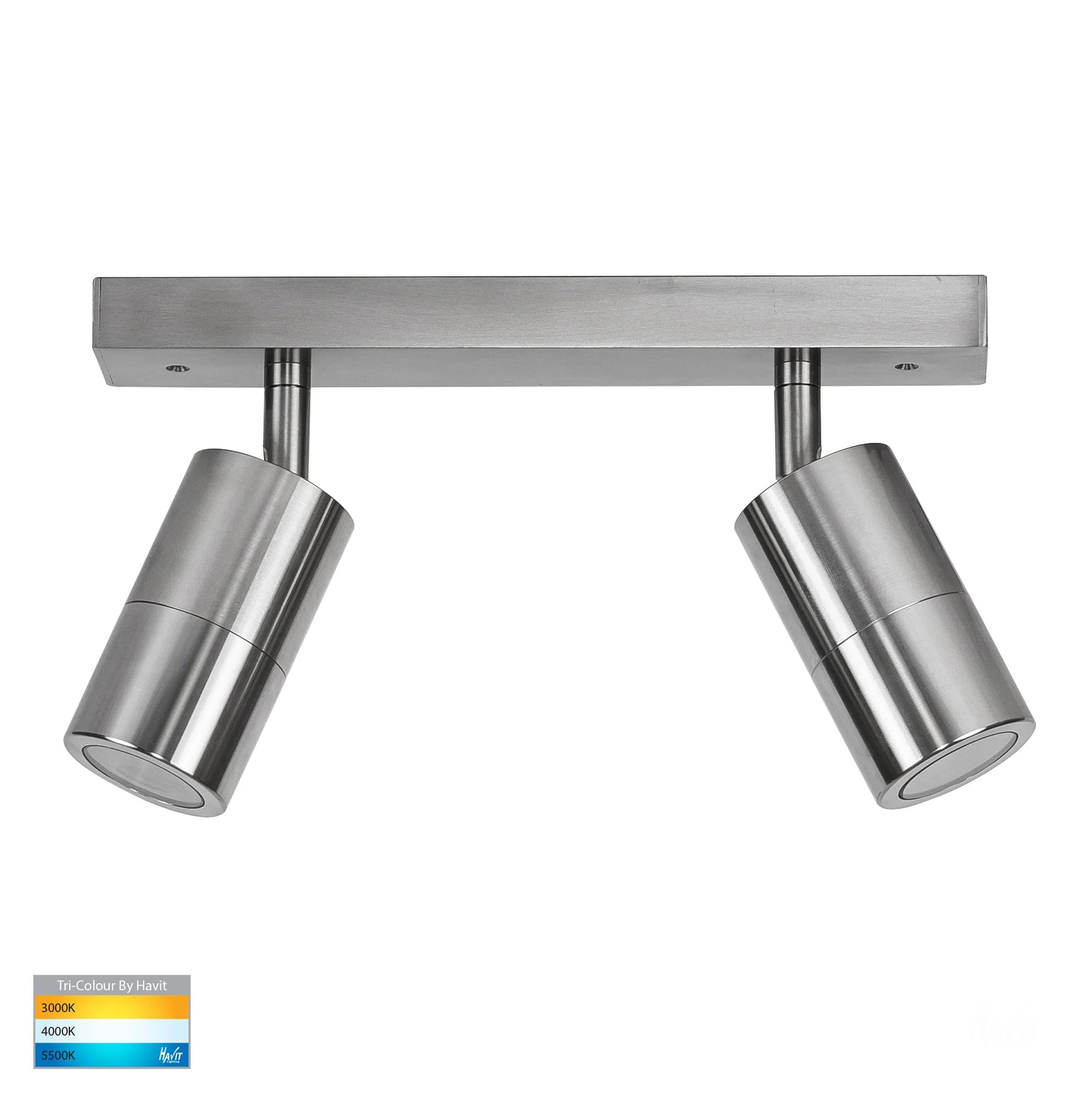 Havit TIVAH - 2/3/4 Light Bar GU10 LED Tri-Colour Adjustable Rail Ceiling Spot Light IP54-Havit Lighting-Ozlighting.com.au