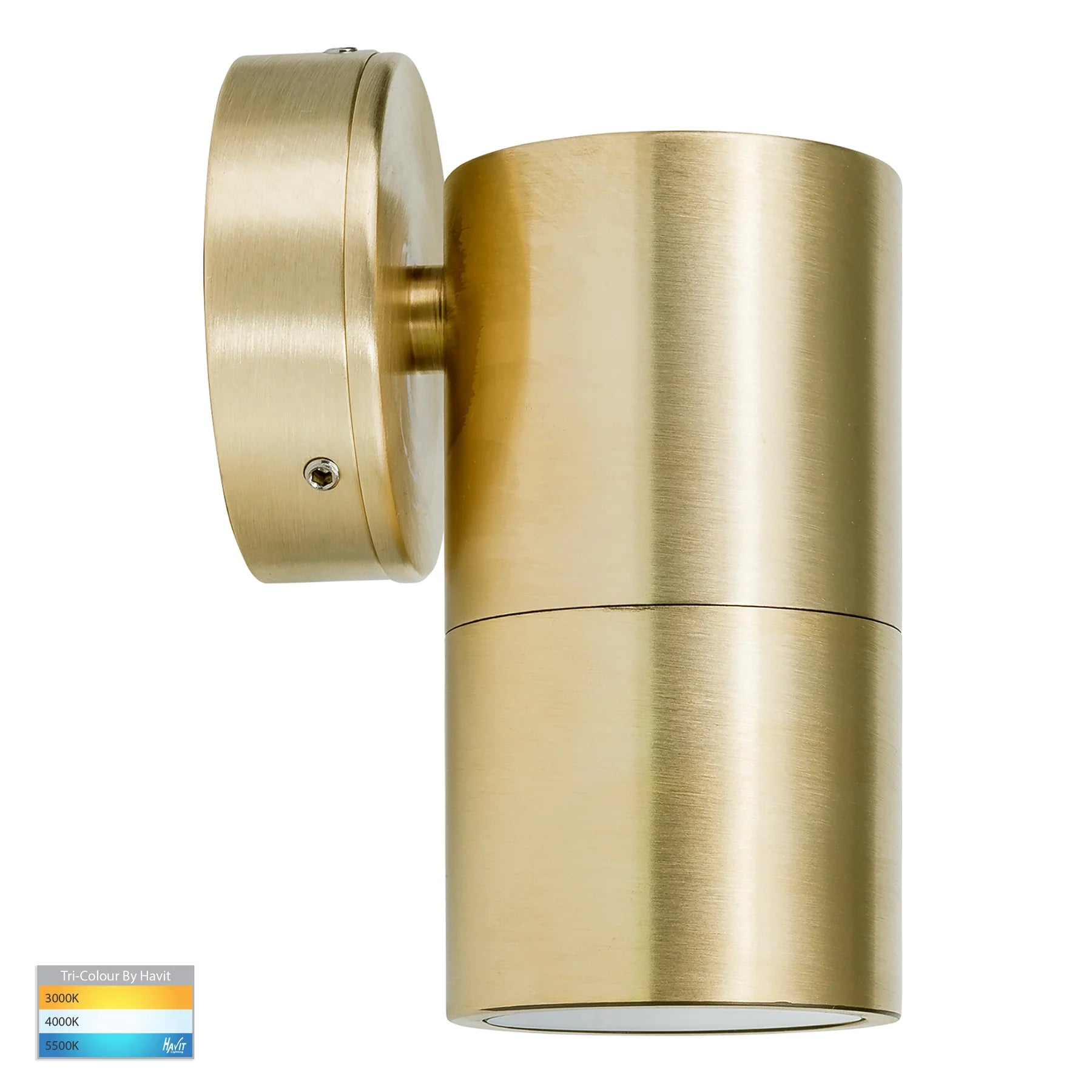 Havit TIVAH - 3W/5W/7W LED Tri-Colour Power Selectable Exterior Fixed Down Only Wall Light IP65-Havit Lighting-Ozlighting.com.au