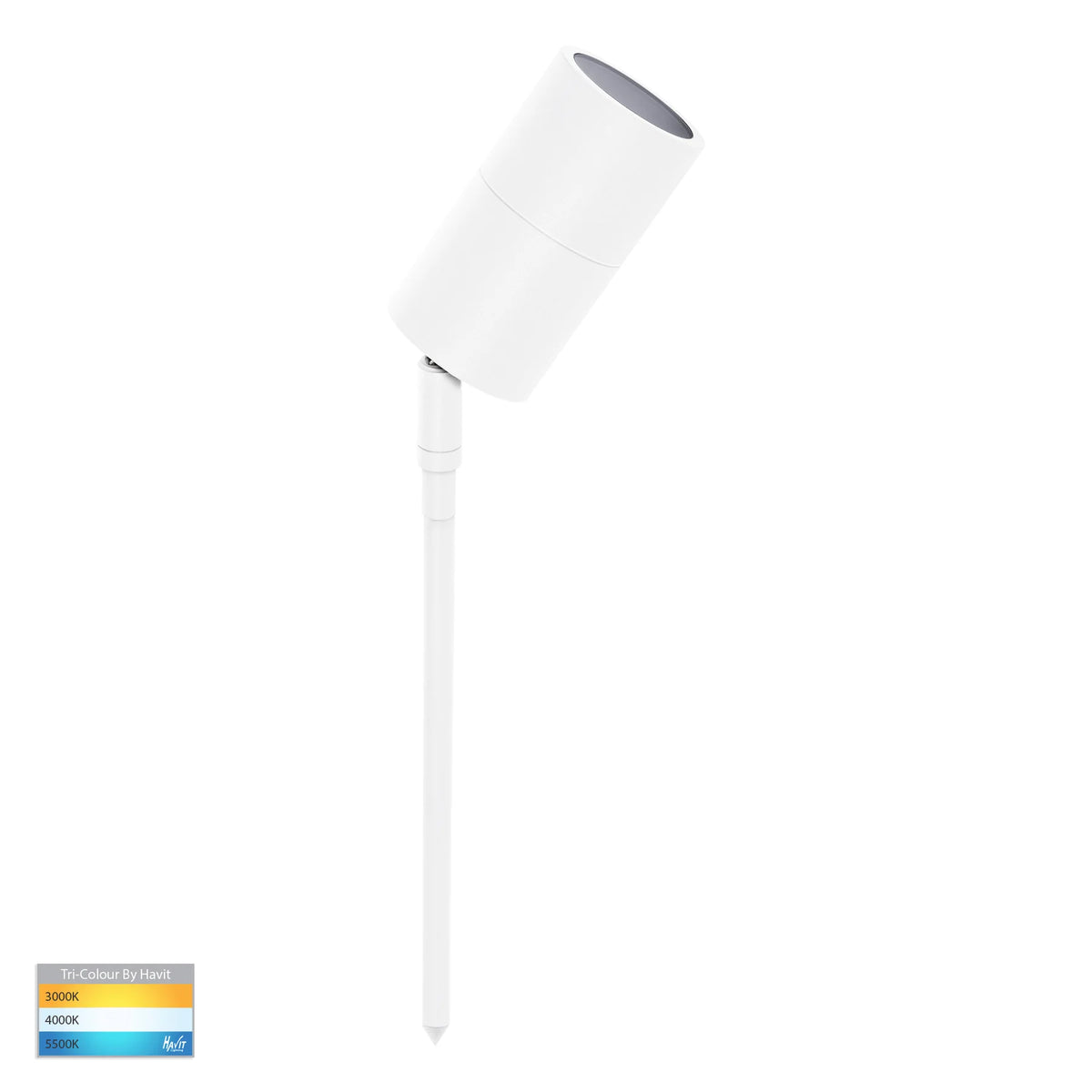 Havit TIVAH LED Garden Spike Light - 5W, Tri-Colour - DRIVER REQUIRED-Havit Lighting-Ozlighting.com.au