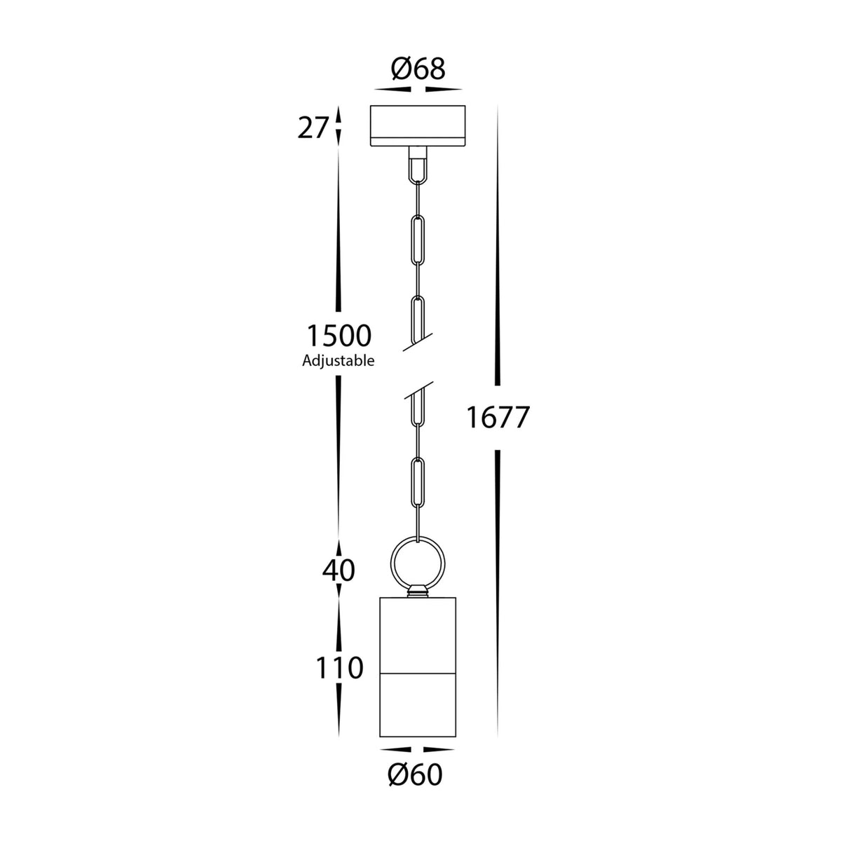 Havit TIVAH LED Pendant - MR16, 1 Light - DRIVER REQUIRED-Havit Lighting-Ozlighting.com.au