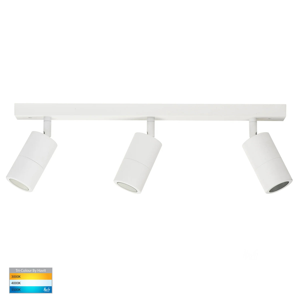 Havit TIVAH LED Spotlight - GU10, 3/4 Light, Tri-Colour, IP54, Adjustable-Havit Lighting-Ozlighting.com.au