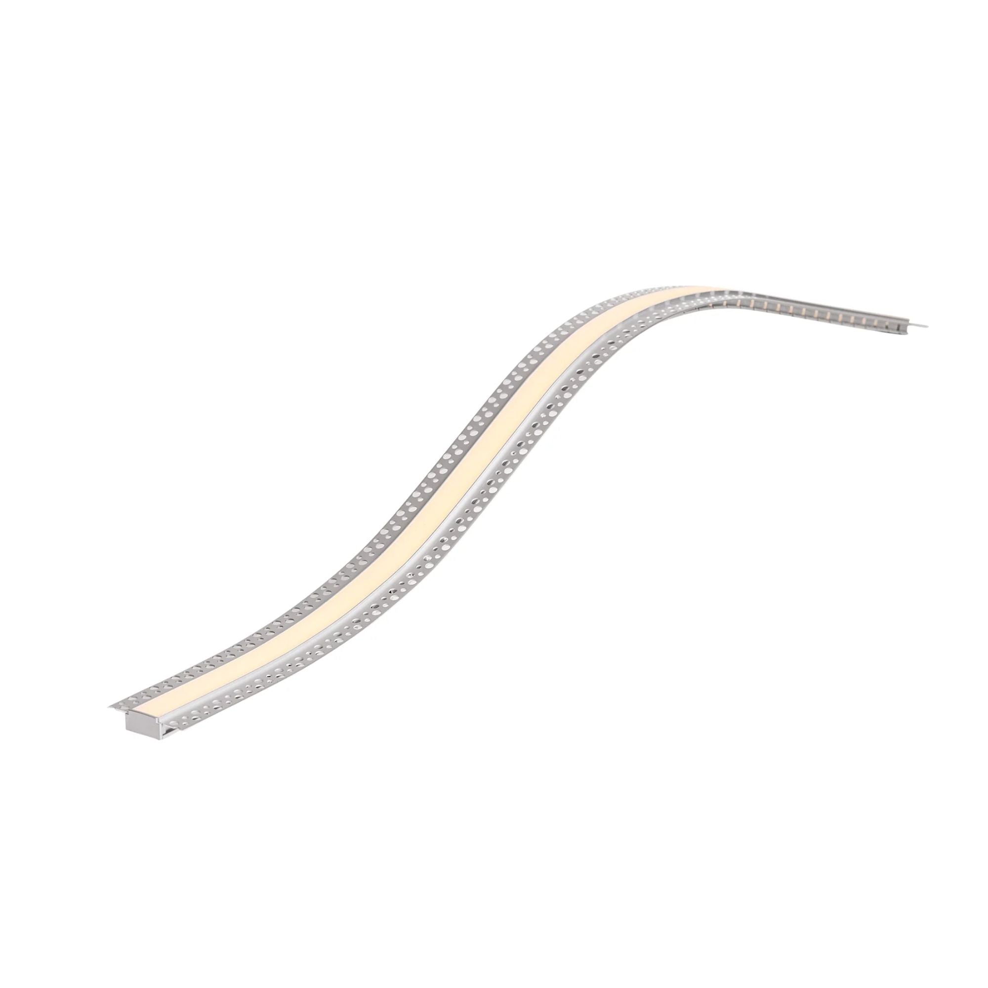 Havit TOPBEND - Silver Top Bendable Gyprock Aluminium Profile-Havit Lighting-Ozlighting.com.au