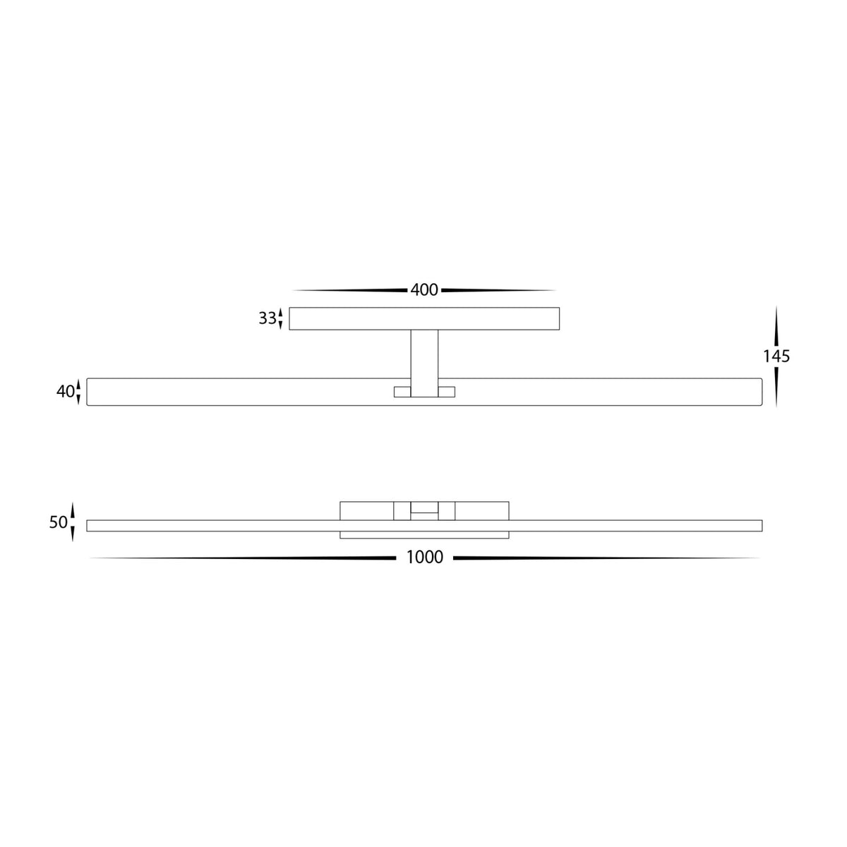 Havit VANITA Wall Light - Adjustable, 1000mm-Havit Lighting-Ozlighting.com.au