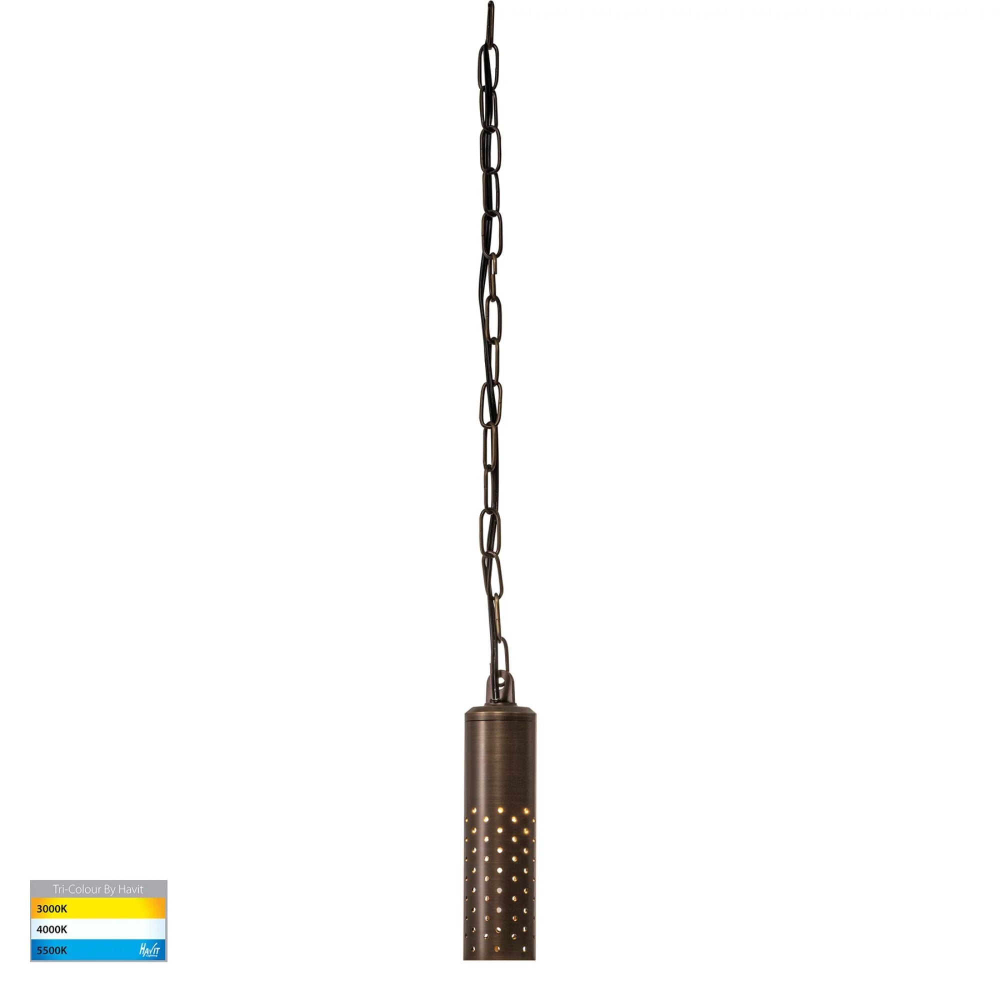 Havit WILLOW - 5W Cylinder GU10 Pendant Light-Havit Lighting-Ozlighting.com.au