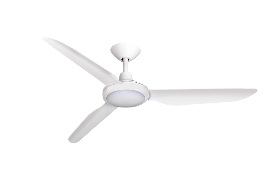 Hunter Pacific POLAR V2 - 3 Blade White 1420mm 56" DC Ceiling Fan With Light-Hunter Pacific-Ozlighting.com.au