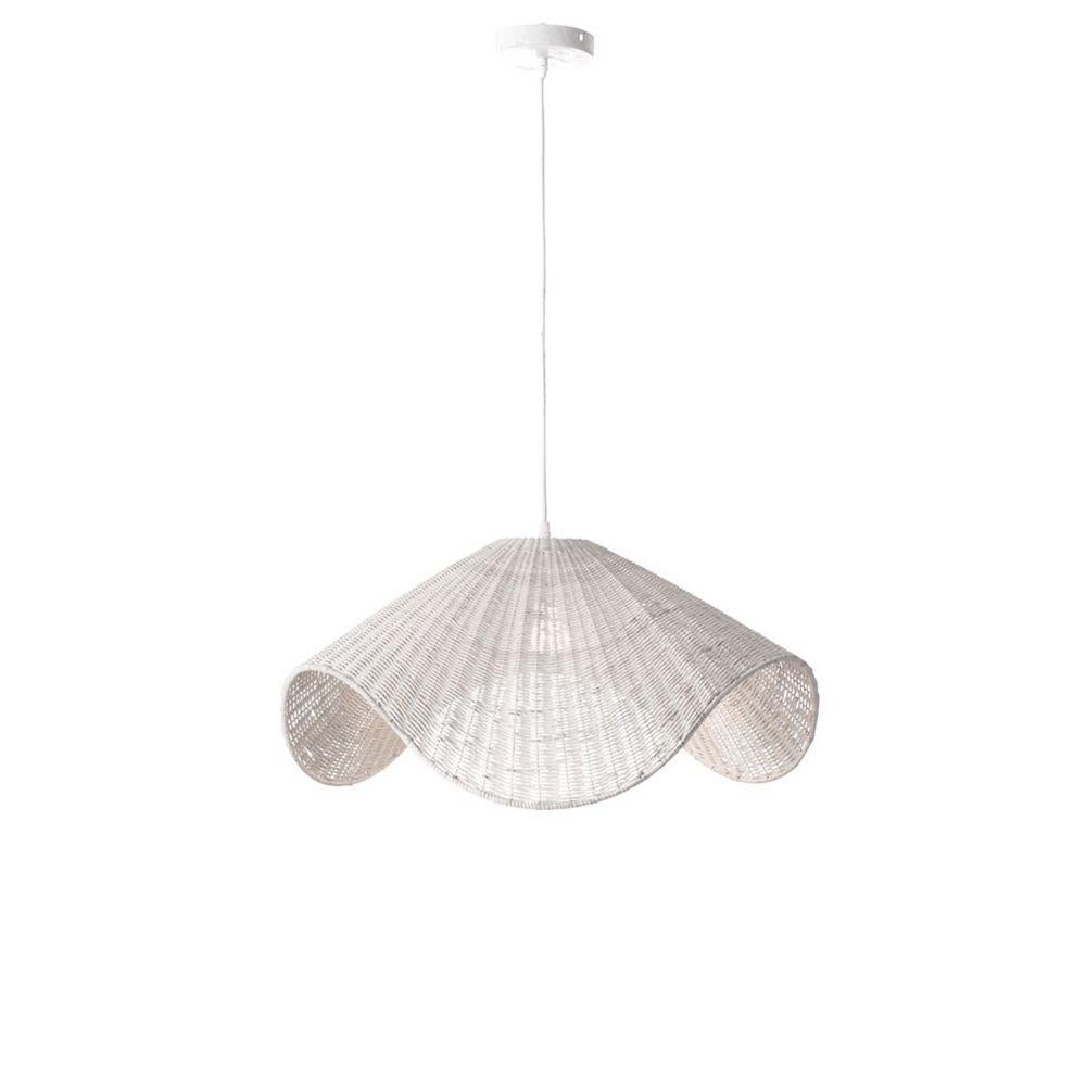 Lexi ADAYA Pendant - 1 Light, Rattan-Lexi Lighting-Ozlighting.com.au