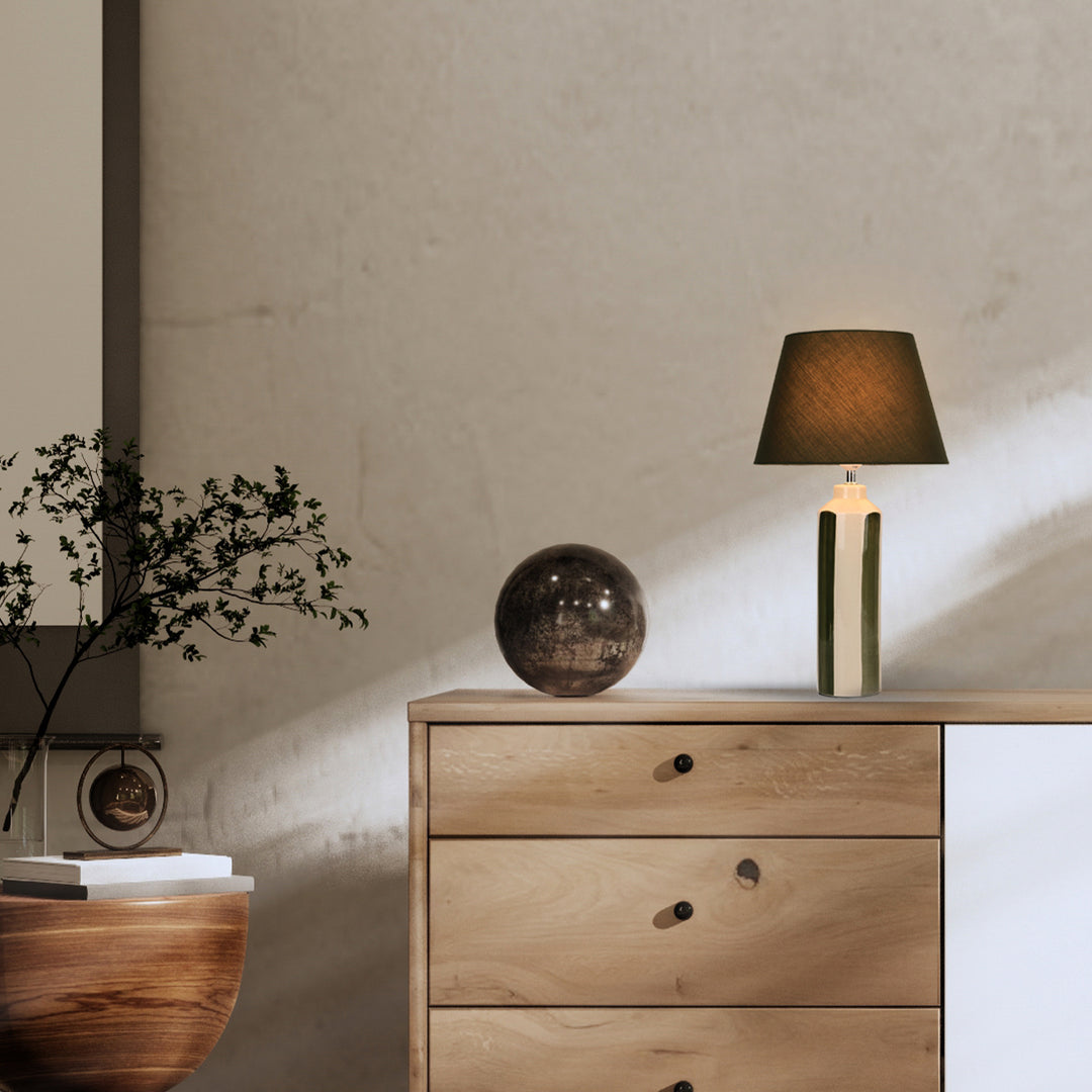 Lexi ASHA - 60W Ceramic Table Lamp-Lexi Lighting-Ozlighting.com.au