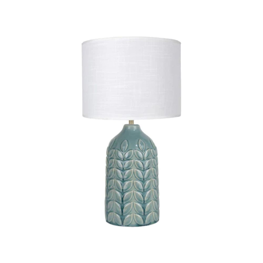Lexi BLOOM Table Lamp - Textured, Green-Lexi Lighting-Ozlighting.com.au