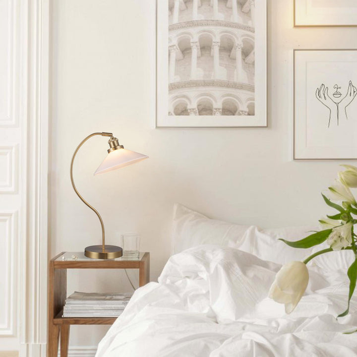 Lexi GEMMA - 25W Glass Table Lamp-Lexi Lighting-Ozlighting.com.au