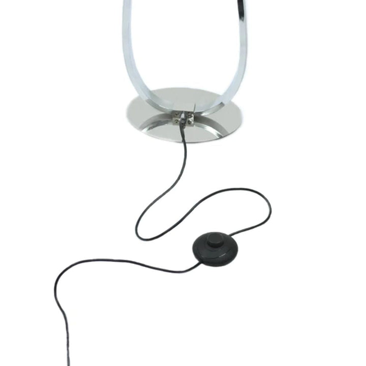 Lexi INFINITE - LED Chrome-Coloured Metal Floor Lamp 2900K-Lexi Lighting-Ozlighting.com.au