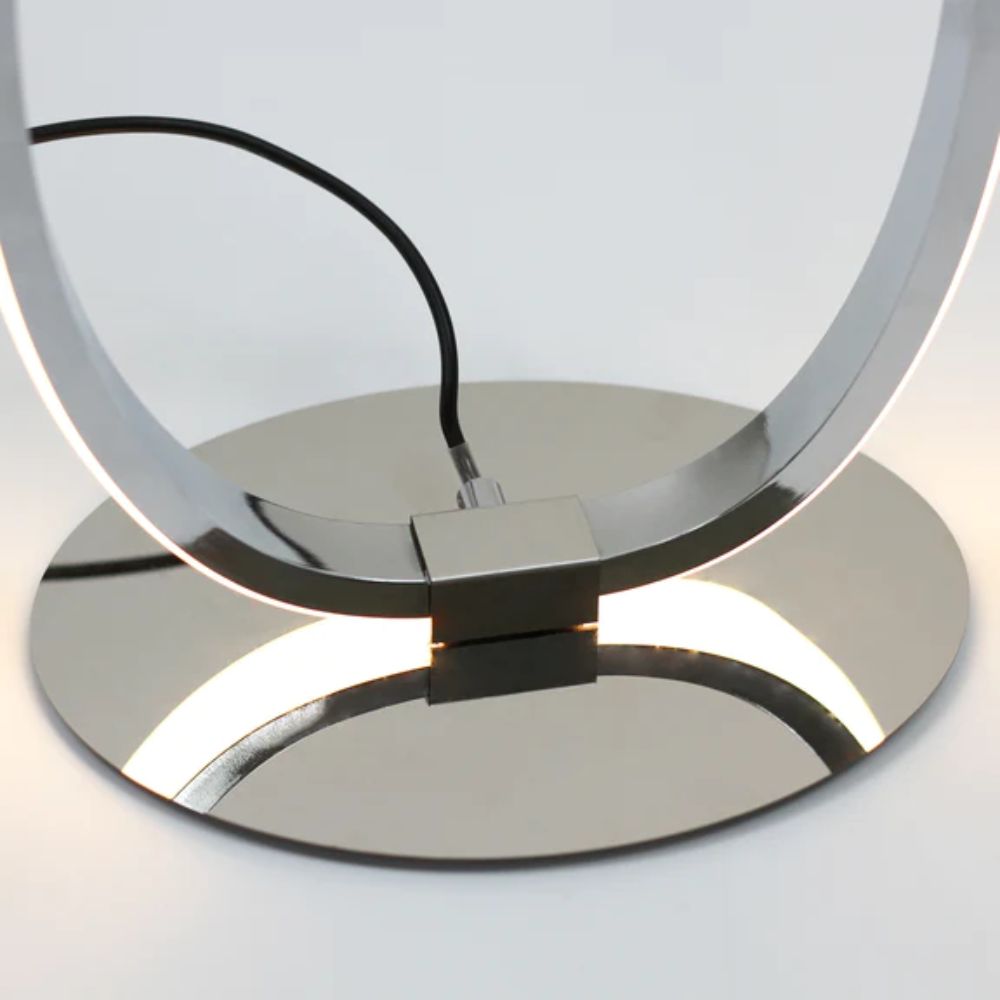 Lexi INFINITE LED Floor Lamp - Chrome, 2900K-Lexi Lighting-Ozlighting.com.au