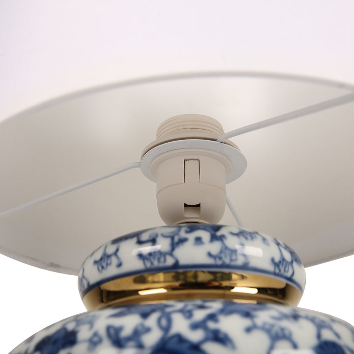 Lexi KEZIAH - 60W Ceramic Table Lamp-Lexi Lighting-Ozlighting.com.au