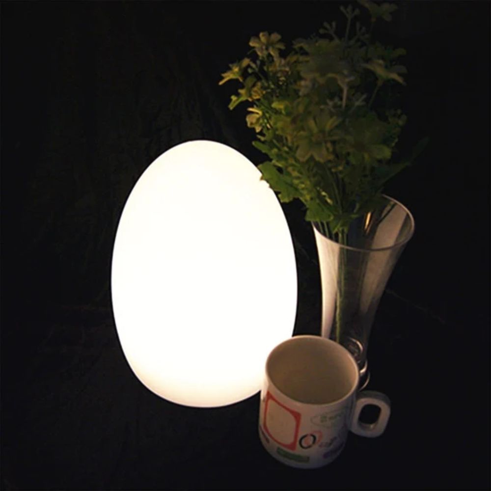 Lexi LL0510 LED Egg Lamp - Rechargeable, IP44-Lexi Lighting-Ozlighting.com.au
