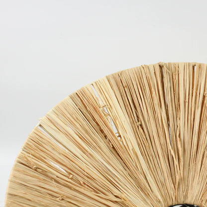 Lexi LUCIA - Raffia & Metal LED Pendant-Lexi Lighting-Ozlighting.com.au