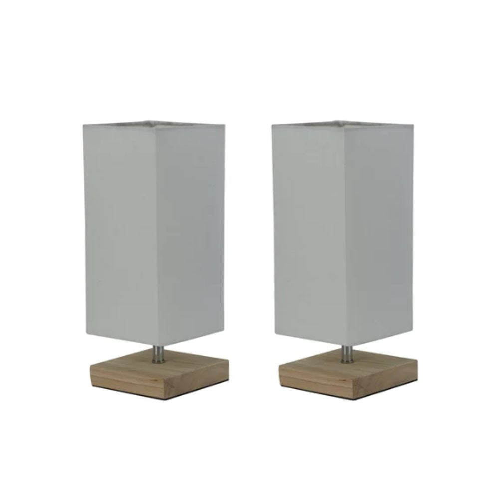 Lexi MANO - Set of 2 Cylinder/Square Table Lamp-Lexi Lighting-Ozlighting.com.au